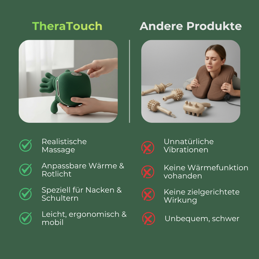 Lunava™ Massagegerät gegen Nacken- & Rückenverspannungen