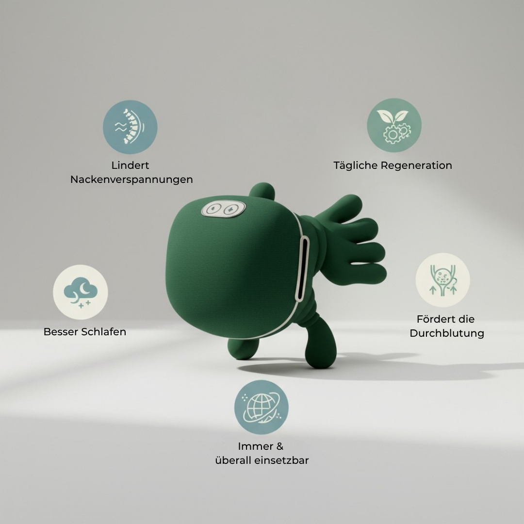 Lunava™ Massagegerät gegen Nacken- & Rückenverspannungen