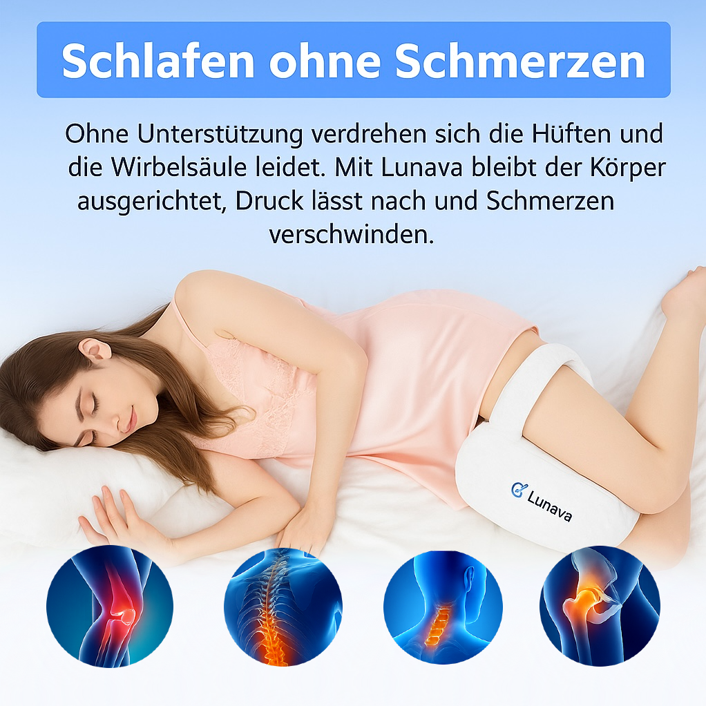 Lunava™ Ergonomisches Kniekissen