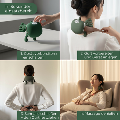 Lunava™ Massagegerät gegen Nacken- & Rückenverspannungen